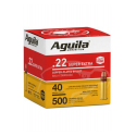Aguila Super Extra High Velocity .22 LR Ammo 40gr CPSP 500 Rounds