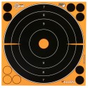 Allen EZ Aim Adhesive Bullseye Target 8"x8" 30-Pack