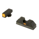 Ameriglo Combative Application Pistol Sights for Glock Pistols in 10mm / .45 ACP / .357 Sig Orange