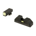 Ameriglo Combative Application Pistol Sights for Glock Pistols Chambered in 10mm/.45 ACP/.357 Sig