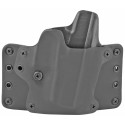 BlackPoint Tactical Leather Wing Right-Handed OWB Holster for Glock 43X Pistols