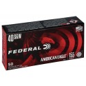 Federal American Eagle .40 S&W Ammo 155gr FMJ 50 Rounds