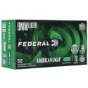 Federal American Eagle 9mm Ammo 70gr LFB 50 Rounds