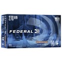 Federal Power-Shok .270 Winchester Ammo 150gr Jacketed Soft Point 20 Rounds