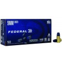 Federal Syntech Defense 9mm Ammo 138gr SJHP 50-Round Box
