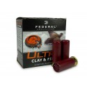 Federal Ultra Clay & Field 12 Gauge 2.75" #8 Shot 1oz Ammo 25-Round Box