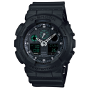 G-Shock Analog / Digital GA100MB-1ACR Wristwatch — Black