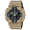 G-Shock Digital GA100L-8A Wristwatch — Tan