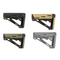 Hogue Overmolded AR-15 6-Position Buttstock for Mil-Spec Buffer Tubes