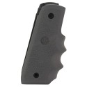 Hogue OverMolded Finger Groove Rubber Grip for Ruger MK IV 22/45 - GRY