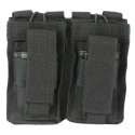 NcSTAR VISM MOLLE Mounted Double Rifle Magazine Pouch