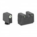 Rival Arms 3 Dot Tritium Night Sights for Glock 42 / 43 Pistols