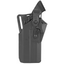 Safariland 7360RDS ALS/SLS Level III Mid-Ride Duty Holster for Glock 19 MOS Pistols with Weaponlight