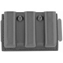 Safariland 775 Slimline Open Top Triple Magazine Pouch For 2.25inch Belts Fits Glock 17 Magazines