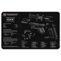 TekMat Ultra Premium Handgun Cleaning Mat for Glock 42/43