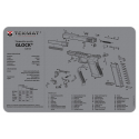 TekMat Ultra Premium Handgun Cleaning Mat for Glock G4 Pistols (Gray)