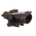 Trijicon 3x24 Compact ACOG Scope With Illuminated 55gr/223 Ballistic Crosshair Reticle With Low Q-LOC Mount