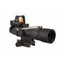 Trijicon ACOG 3x30 Rifle Scope With RMR - Black - 5.56 62gr Horseshoe Dot Reticle With Q-Loc Mount