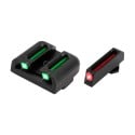 Truglo Brite Site Fiber Optic Sights for Glock Pistols Chambered in .45 ACP / 10mm