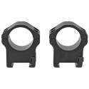 Warne Scope Mounts Maxima Horizontal 1" Rings for Picatinny and Weaver-Style Mounts