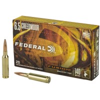 Federal Fusion 6.5 Creedmoor Ammo 140gr Soft Point 20-Round Box