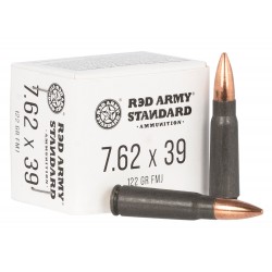 Red Army Standard 7.62x39mm 122gr FMJ 20 Rounds