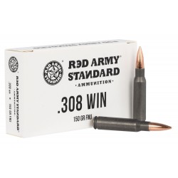 Red Army Standard .308 Win 150gr FMJ 20 Rounds