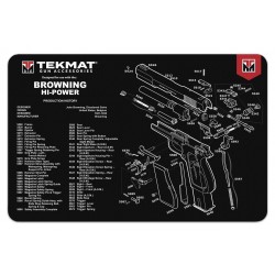 TekMat Handgun Cleaning Mat Browning Hi Power