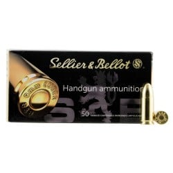 Sellier & Bellot 9mm Ammo 124gr FMJ 50 Rounds