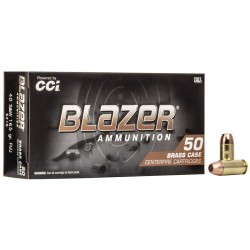CCI Blazer .40 S&W 165gr FMJ 50-Rounds