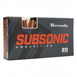 Hornady Subsonic 30-30 Winchester Ammo 175gr Sub-X 20 Rounds