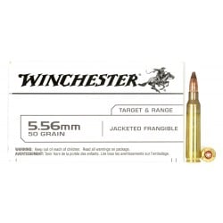 Winchester USA 5.56x45mm NATO Ammo 50gr JF 20 Rounds