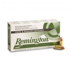 Remington UMC 9mm Luger 124gr FMJ 50 Rounds