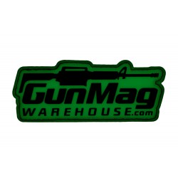 GunMag Logo Glow In The Dark 4" PVC Patch