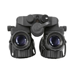 AGM NVG-40 NW2 White Phosphor Dual Tube Night Vision Goggle (Front)