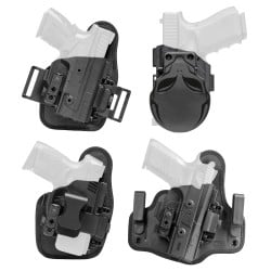 Alien Gear Core Carry Package with 1.5" Belt Side Holster Standard Clips for Springfield Hellcat