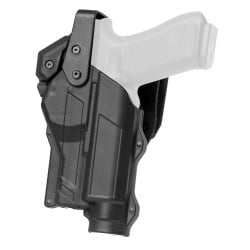 Alien Gear Rapid Force Duty Level III OWB Holster for Glock 19 / 19X / 23 / 32 / 38 / 45 Light Bearing with Quick Detach System