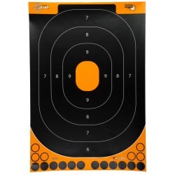 Allen EZ Aim Adhesive Handgun Trainer 12.5"x18.25" 5-Pack