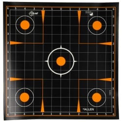 Allen EZ Aim Adhesive Sight-In Grid 12" 10-Pack