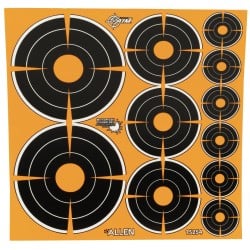 Allen EZ Aim Adhesive Variety Pack Bullseye Target
