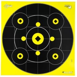 Allen EZ Aim Reactive Bullseye 12"x12" 12-Pack