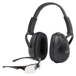 Allen ULTRX Sound Blocker Hearing and Eye Protection Combo