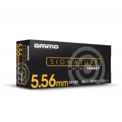 Ammo Inc Signature Target 5.56x45mm NATO Ammo 62gr SS109 FMJ 20 Rounds