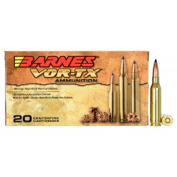 Barnes VOR-TX .260 Remington Ammo 120gr TTSX 20 Rounds