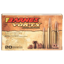 Barnes VOR-TX 7mm Remington Mag Ammo 160gr TSX 20 Rounds