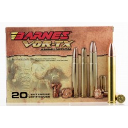 Barnes VOR-TX Safari .458 Lott Ammo 500gr TSX 20 Rounds