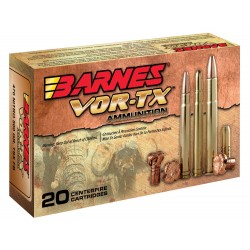 Barnes VOR-TX Safari .470 Nitro Express Ammo 500gr TSX 20 Rounds