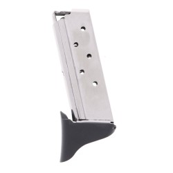 Beretta Pico .380 ACP 6-Round w/ extension Stainless Steel Magazine Left View