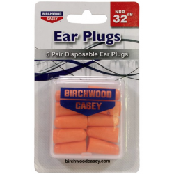 Birchwood Casey Foam Ear Plugs 5 Pack