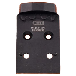 C&H Precision V4 MIL/LEO Holosun EPS / EPS Carry Optics Mounting Plate for Walther PDP 1.0
